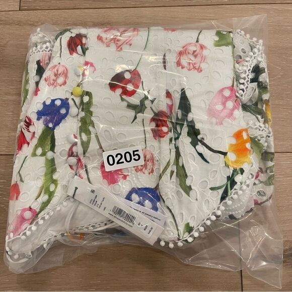 Alice + Olivia
Rosette Floral Eyelet Cotton Minidress - Picture 6 of 9